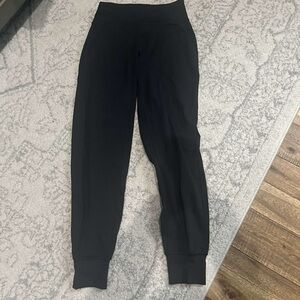 lululemon black align high-rise joggers